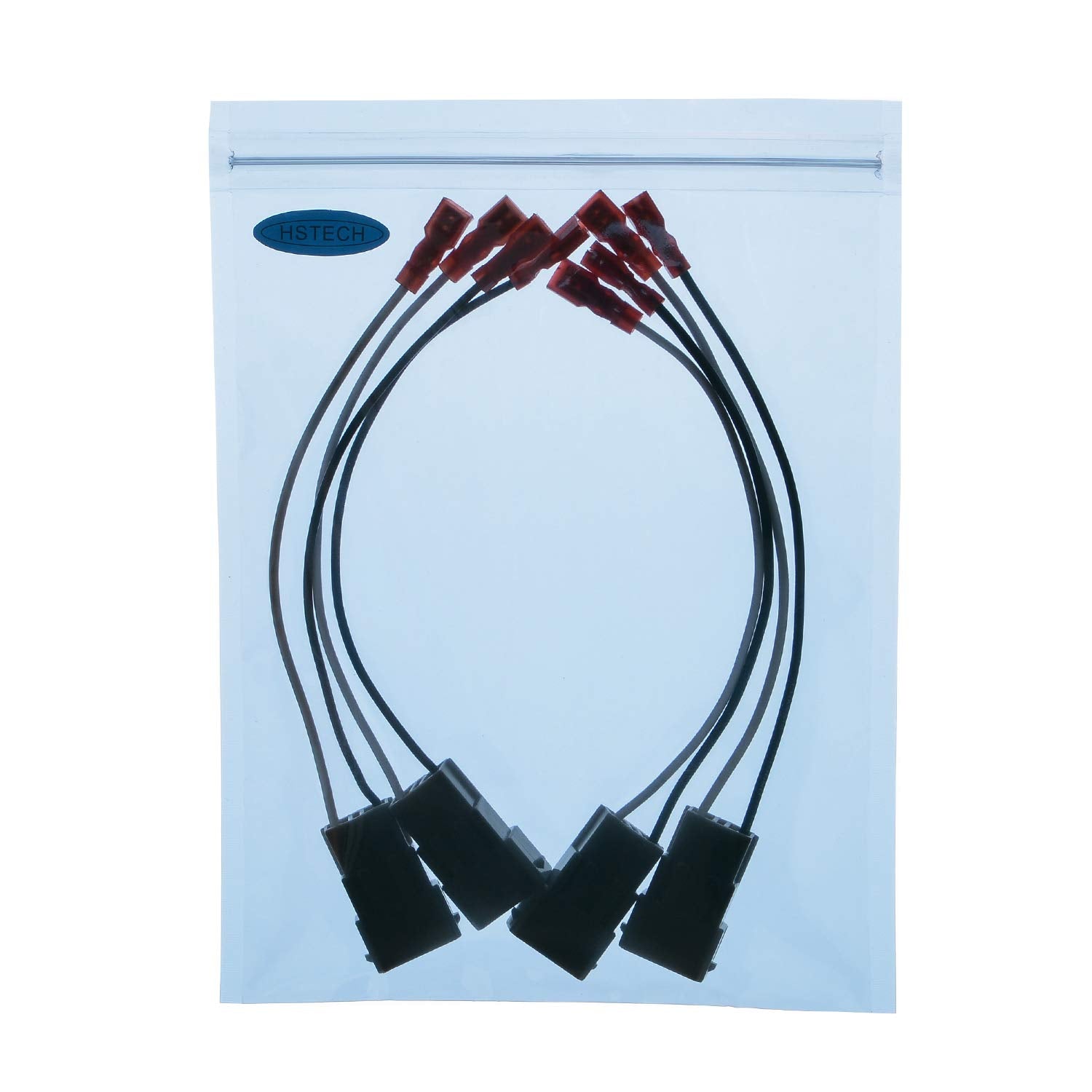 Hstech 72 7800 2 Pairs (4 Pack) Car Speaker Connector Harnesses For With 1990 Up Honda And Acura Vehicles